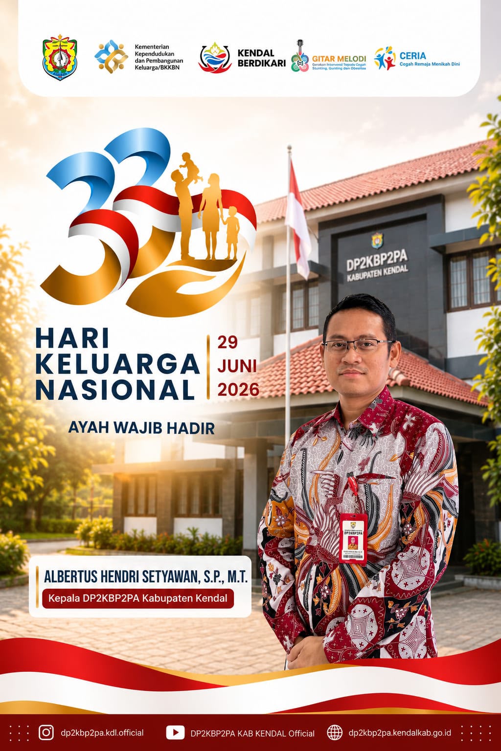 Hari Keluarga Nasional ke-33 Tahun 2026 Kabupaten Kendal